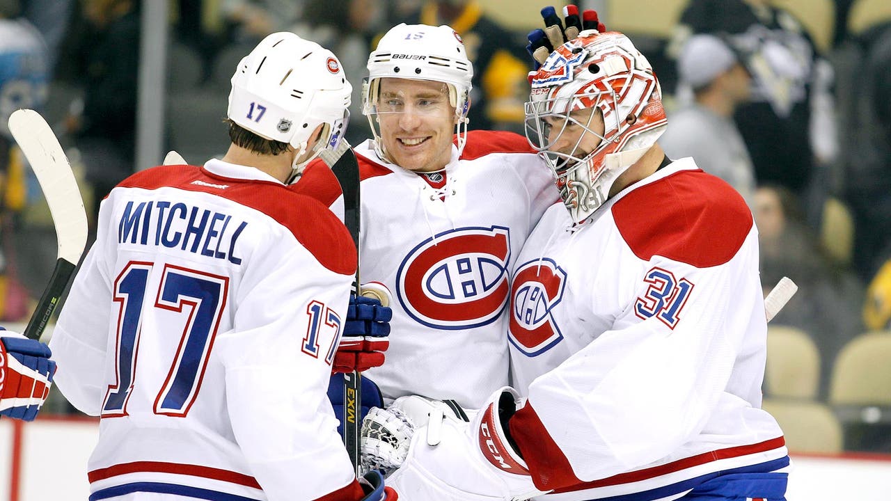 Canadiens stay unbeaten, top winless Penguins 3-2